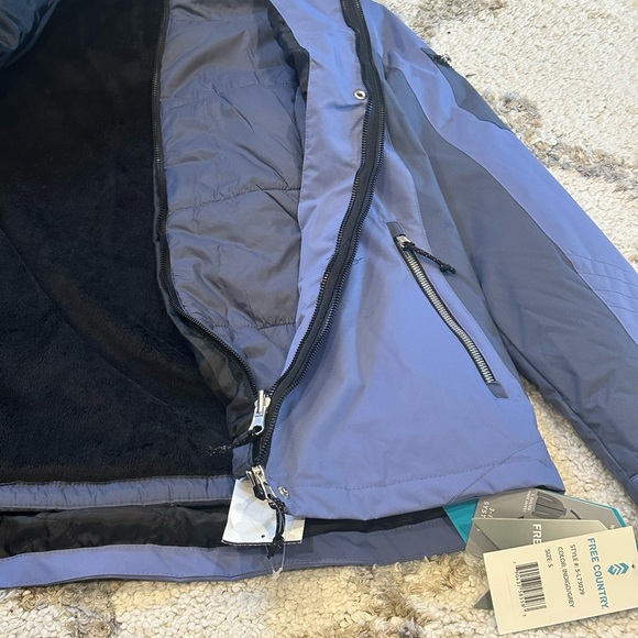 NWT Free Country 3-in-1 system winter jacket size:S - Picture 10 of 13